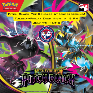 Pokemon Pitch Black Pre-Release Store Event