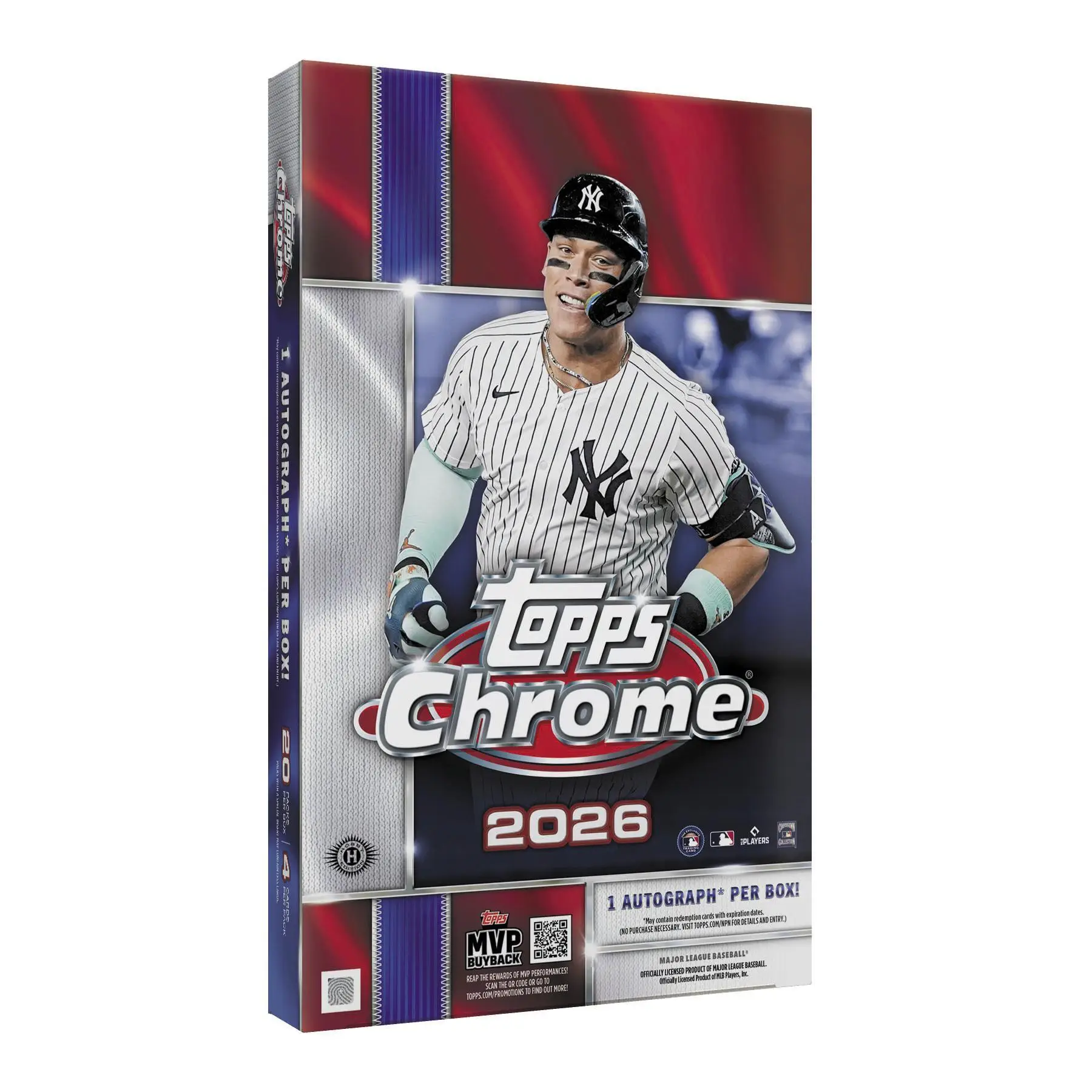 2026 Topps Chrome Baseball Hobby Box