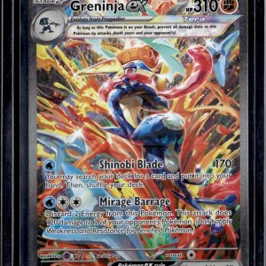 Greninja ex Pokemon SV06: Twilight Masquerade 214/167