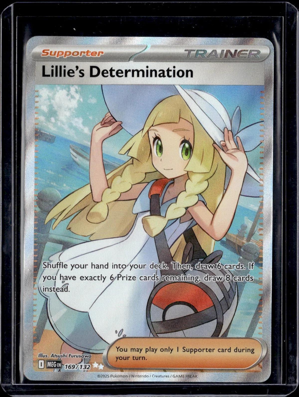 Lillie's Determination Pokemon ME01: Mega Evolution 169/132