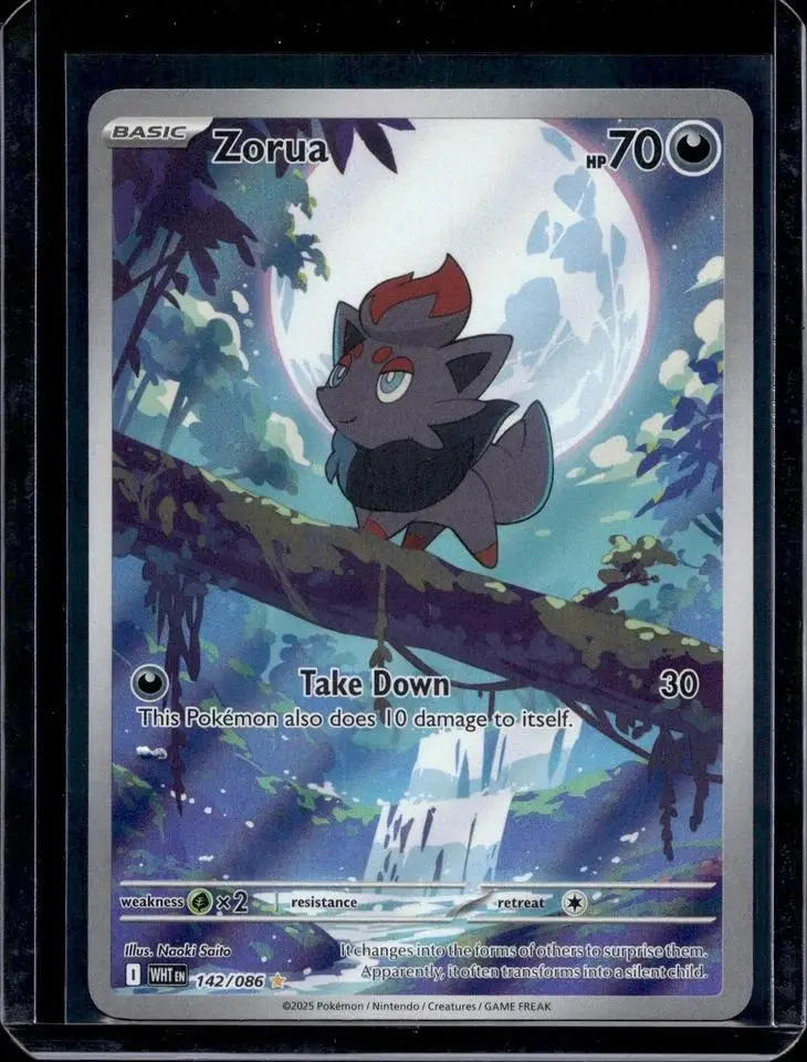 Zorua Pokemon SV: White Flare 142/086