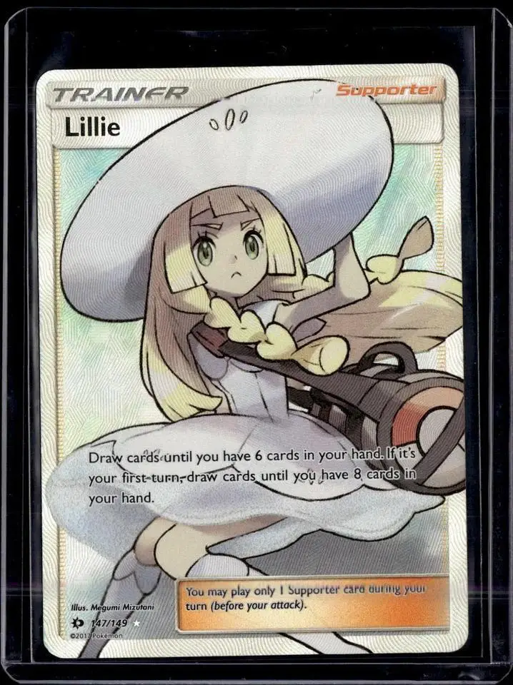 Lillie (Full Art) Pokemon SM Base Set 147/149