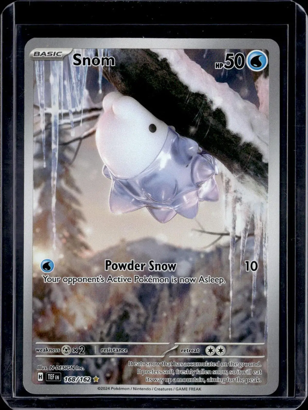 Snom Pokemon SV05: Temporal Forces 168/162
