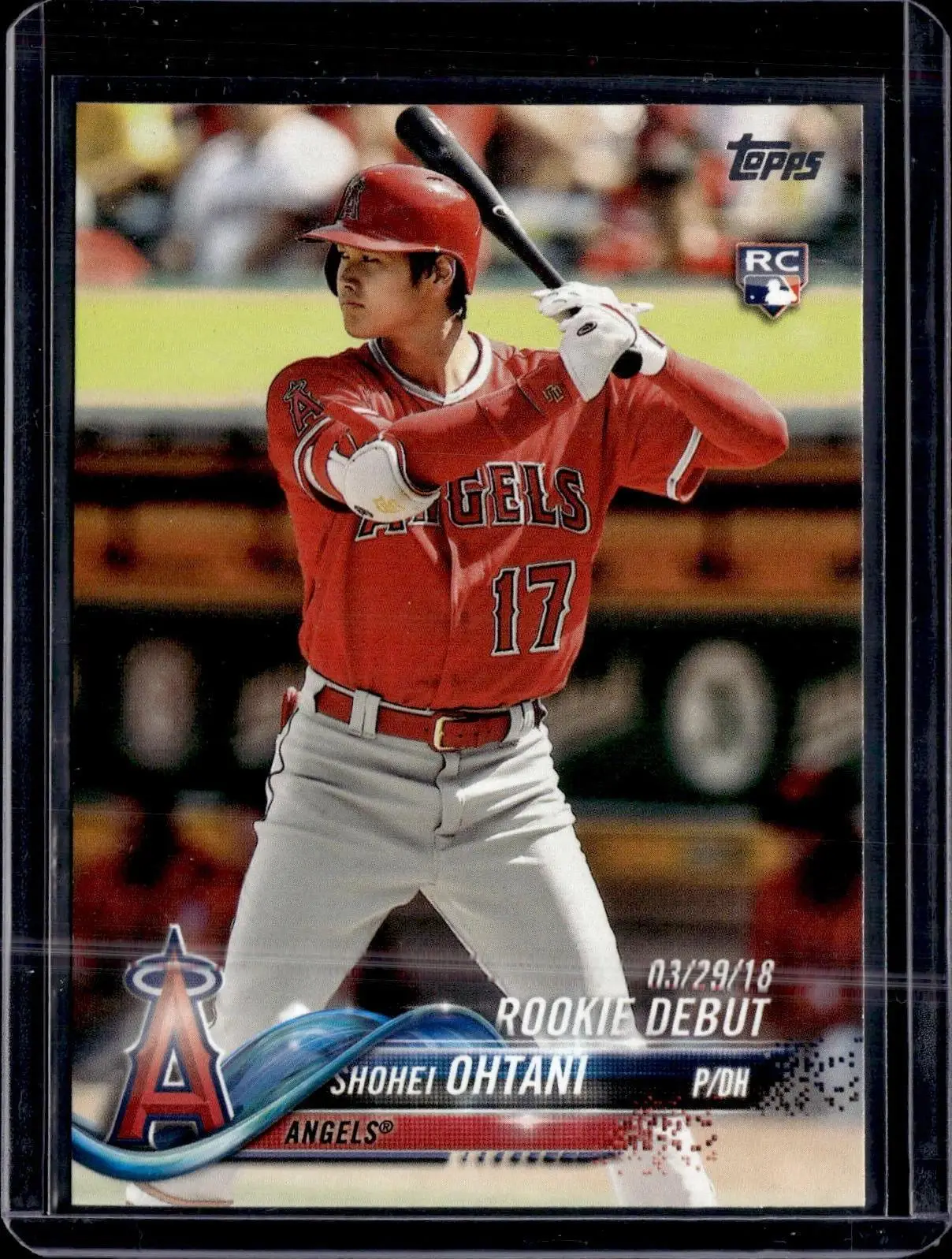 Shohei Ohtani 2018 Topps Update RC Los Angeles Angels US285