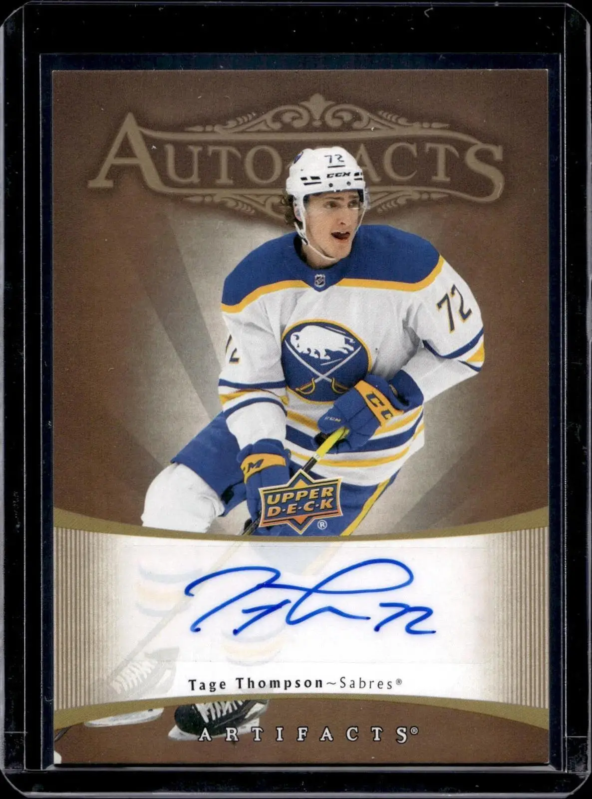 Tage Thompson 2023-24 Upper Deck Artifacts 2005-06 Retro Auto Buffalo Sabres