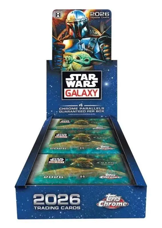 2026 Topps Star Wars Chrome Galaxy Hobby Box