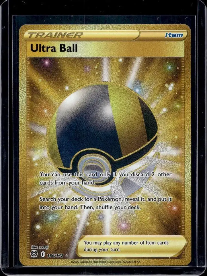 Ultra Ball (Secret) Pokemon SWSH09: Brilliant Stars 186/172