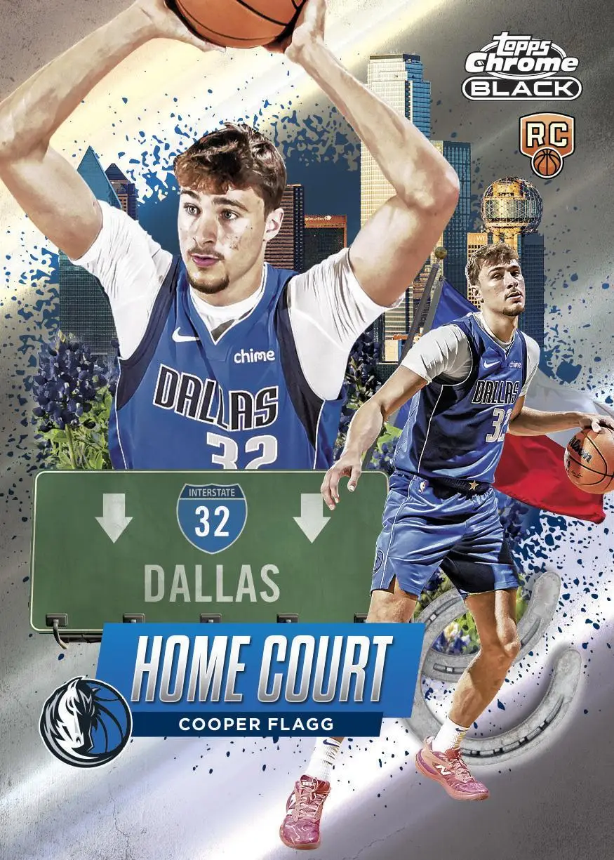 2025-26 Topps Chrome Black Basketball Hobby Box - Image 14