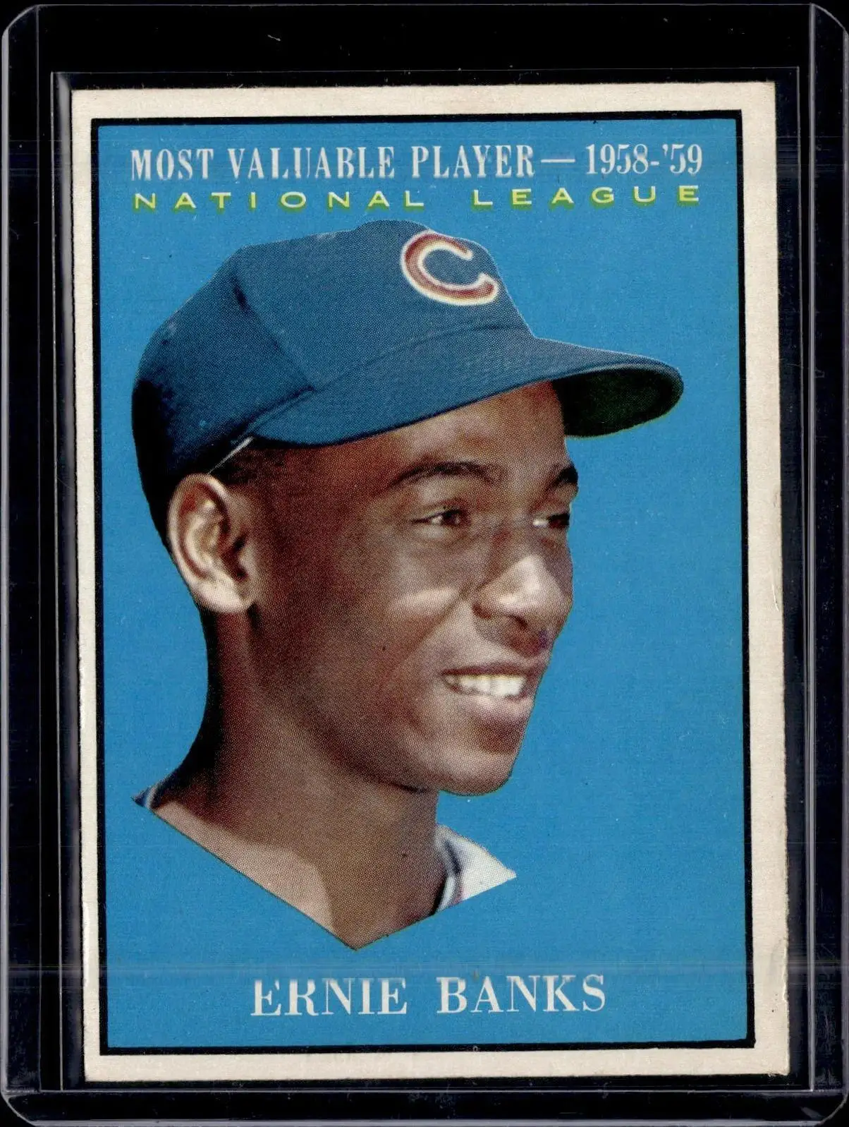 Ernie Banks ***1961 Topps Chicago Cubs 485