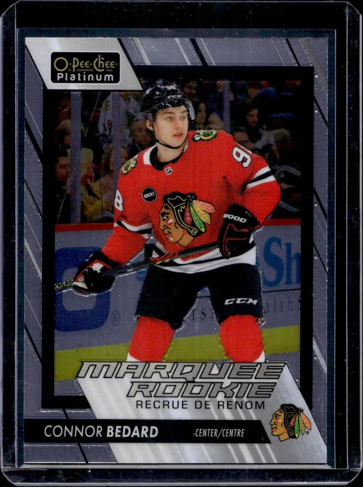 Connor Bedard 2023-24 O-Pee-Chee Platinum Rookie Chicago Blackhawks 201