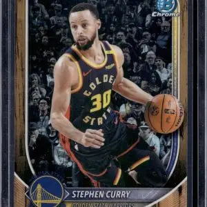 Stephen Curry 2025-26 Bowman Chrome Floorboard Refractor /125 Warriors BCV-115