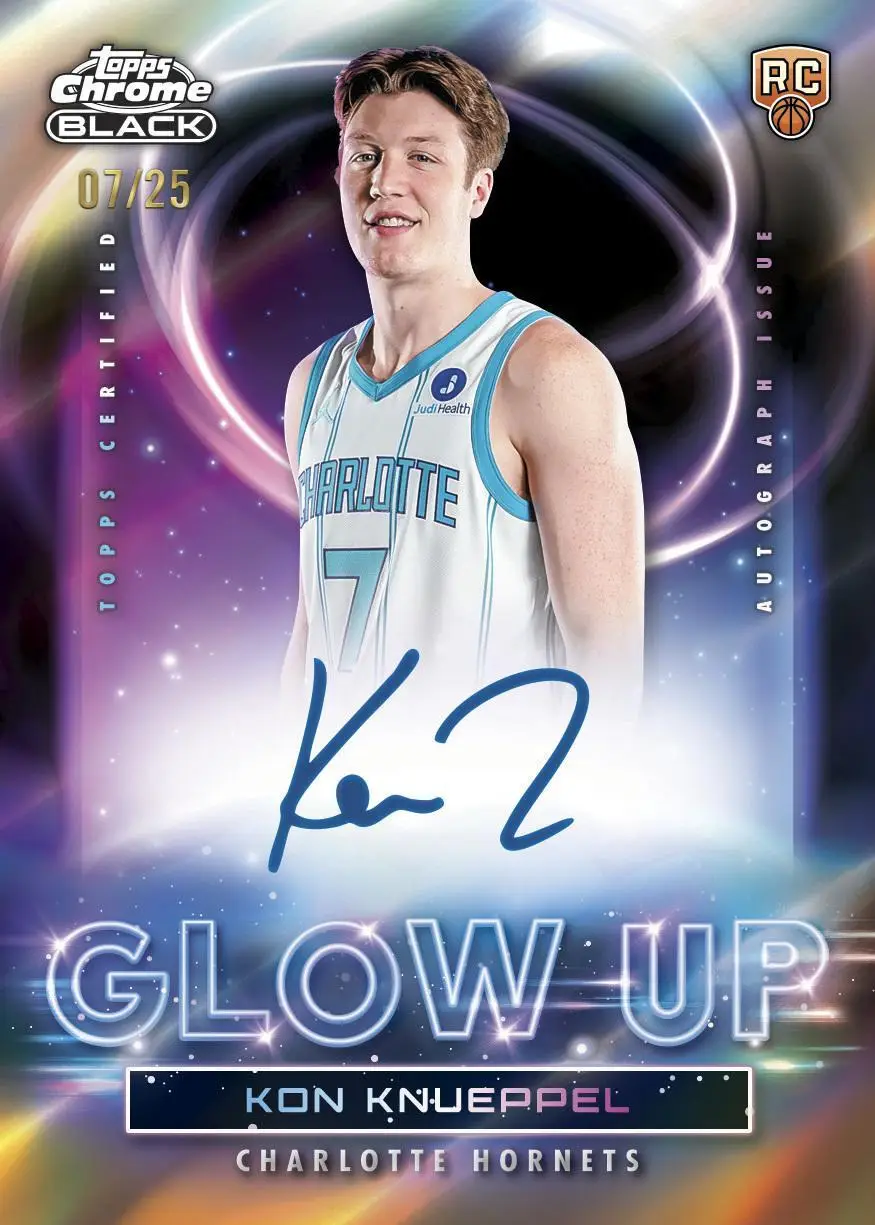2025-26 Topps Chrome Black Basketball Hobby Box - Image 5