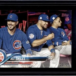 All Smiles Mini /25 2018 Topps Chicago Cubs 529