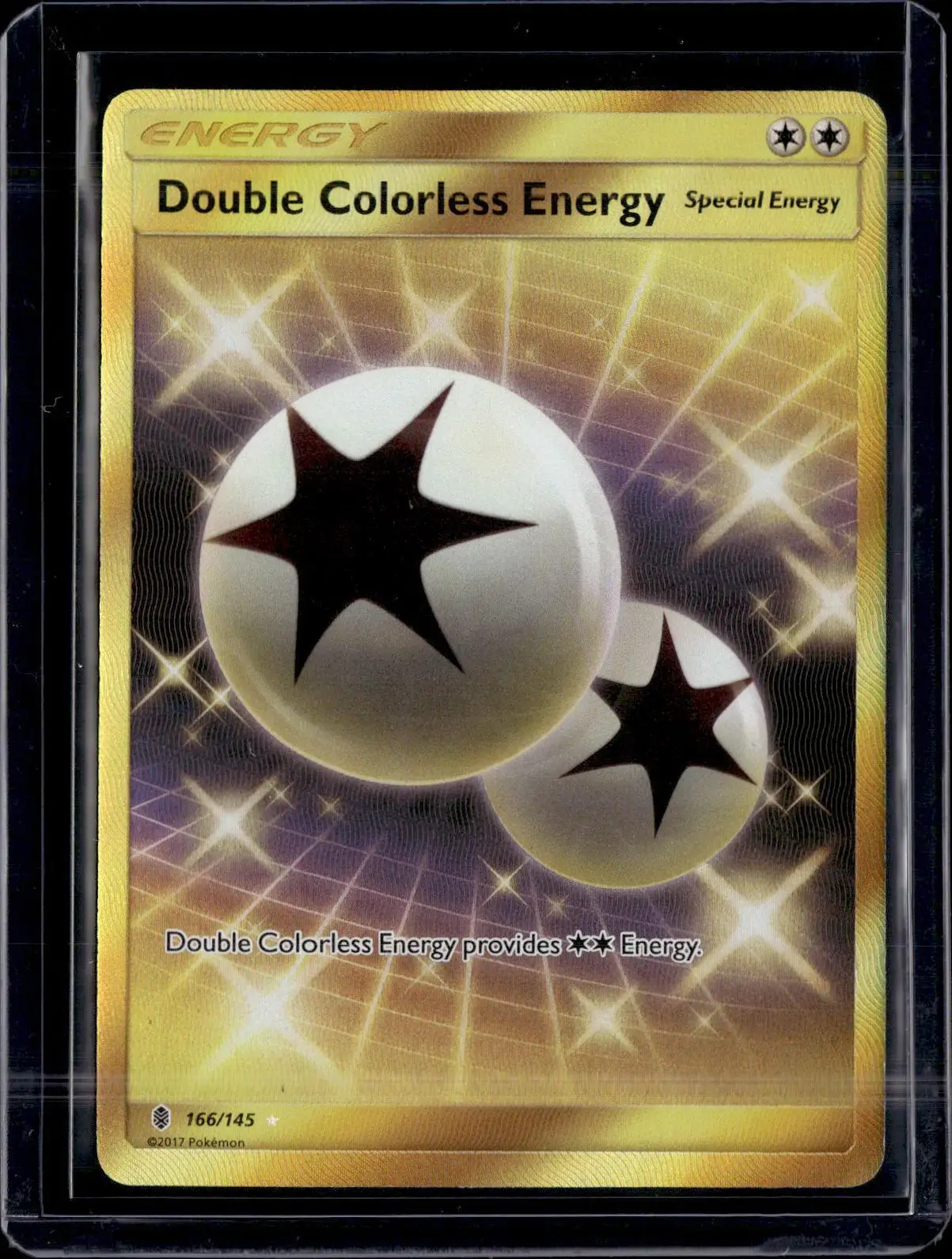 Double Colorless Energy (Secret) Pokemon SM - Guardians Rising 166/145