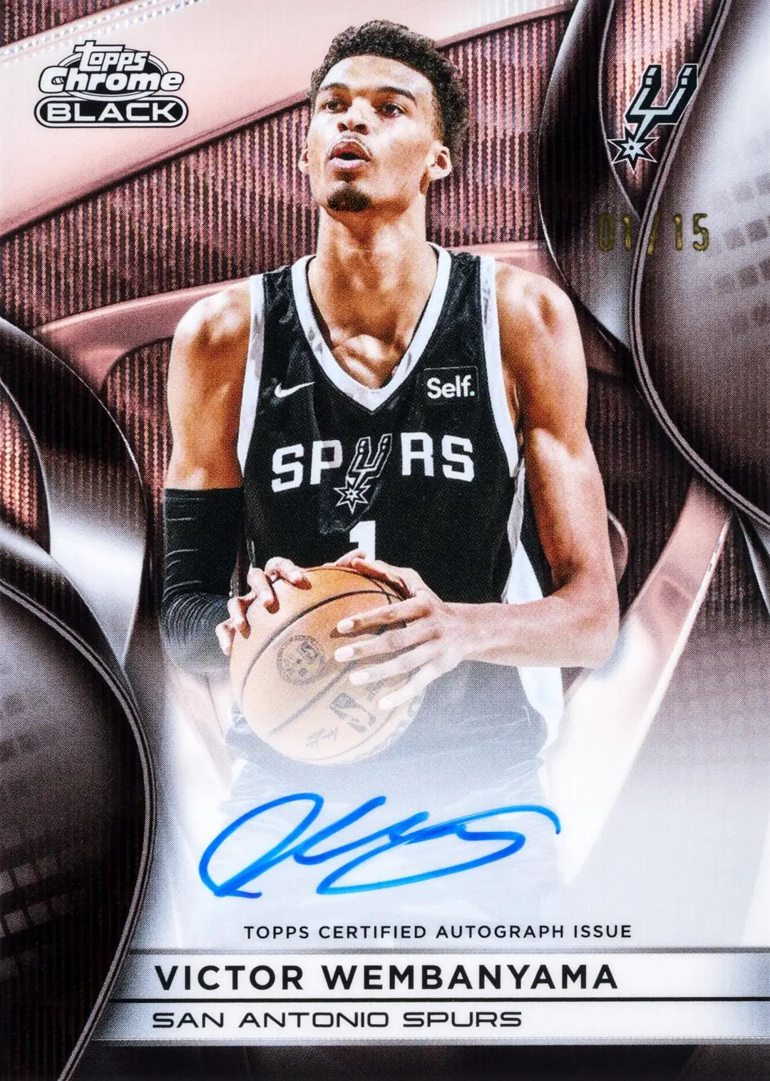 2025-26 Topps Chrome Black Basketball Hobby Box - Image 15
