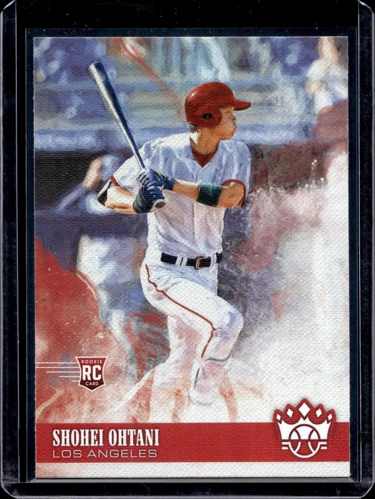 Shohei Ohtani 2018 Panini Diamond Kings Rookie Los Angeles Angels 76