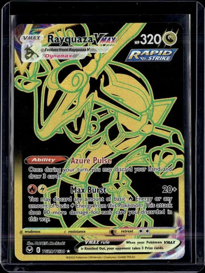 Rayquaza VMAX (Secret) Pokemon SWSH12: Silver Tempest Trainer Gallery TG29/TG30