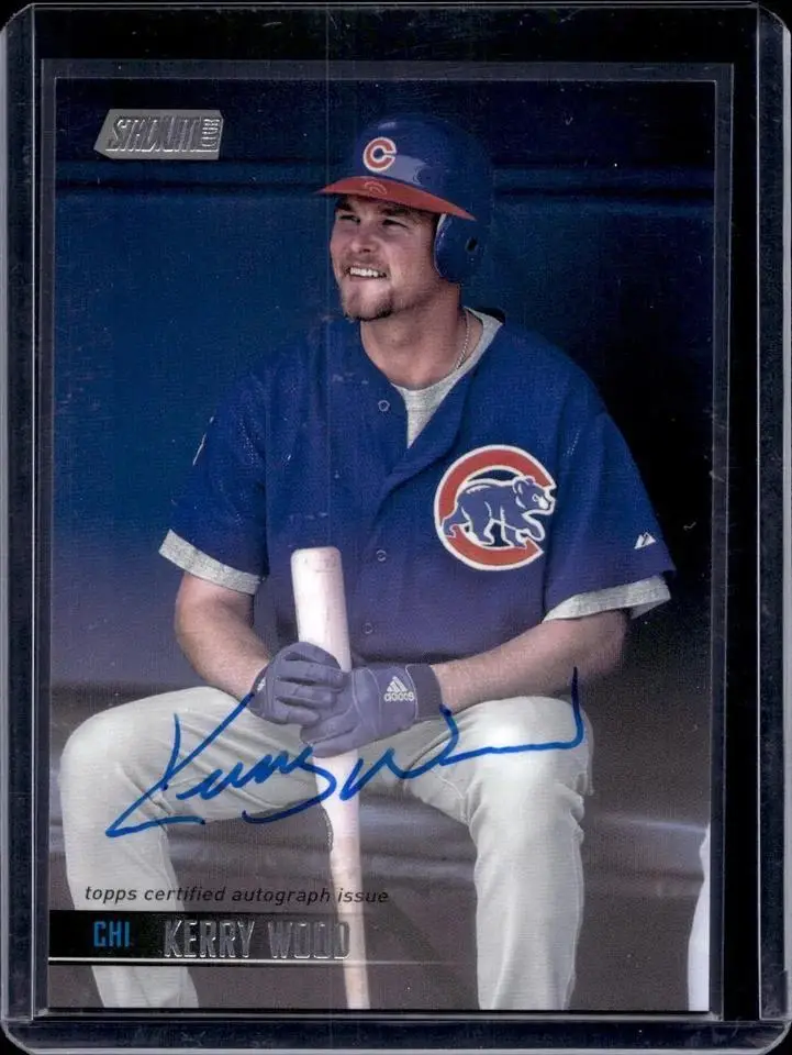 Kerry Wood 2021 Stadium Club Auto Chicago Cubs SCBA-KW