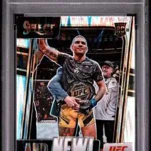 Alex Pereira 2023 Panini Select UFC And New Flash Prizm Rookie 8 PSA 10