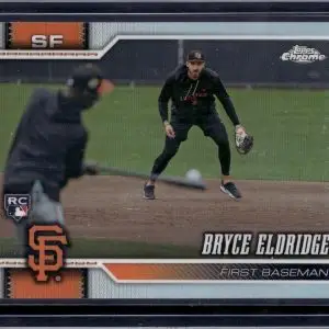 Bryce Eldridge 2026 Topps Chrome Photo Variation Rookie San Francisco Giants 254