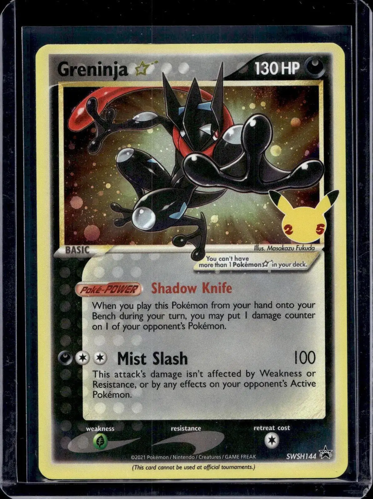 Greninja Star Pokemon SWSH: Sword & Shield Promo Cards SWSH144