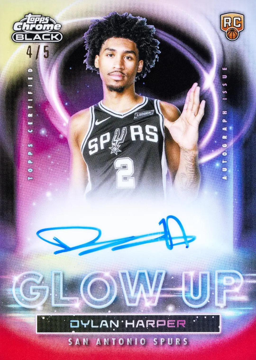2025-26 Topps Chrome Black Basketball Hobby Box - Image 11