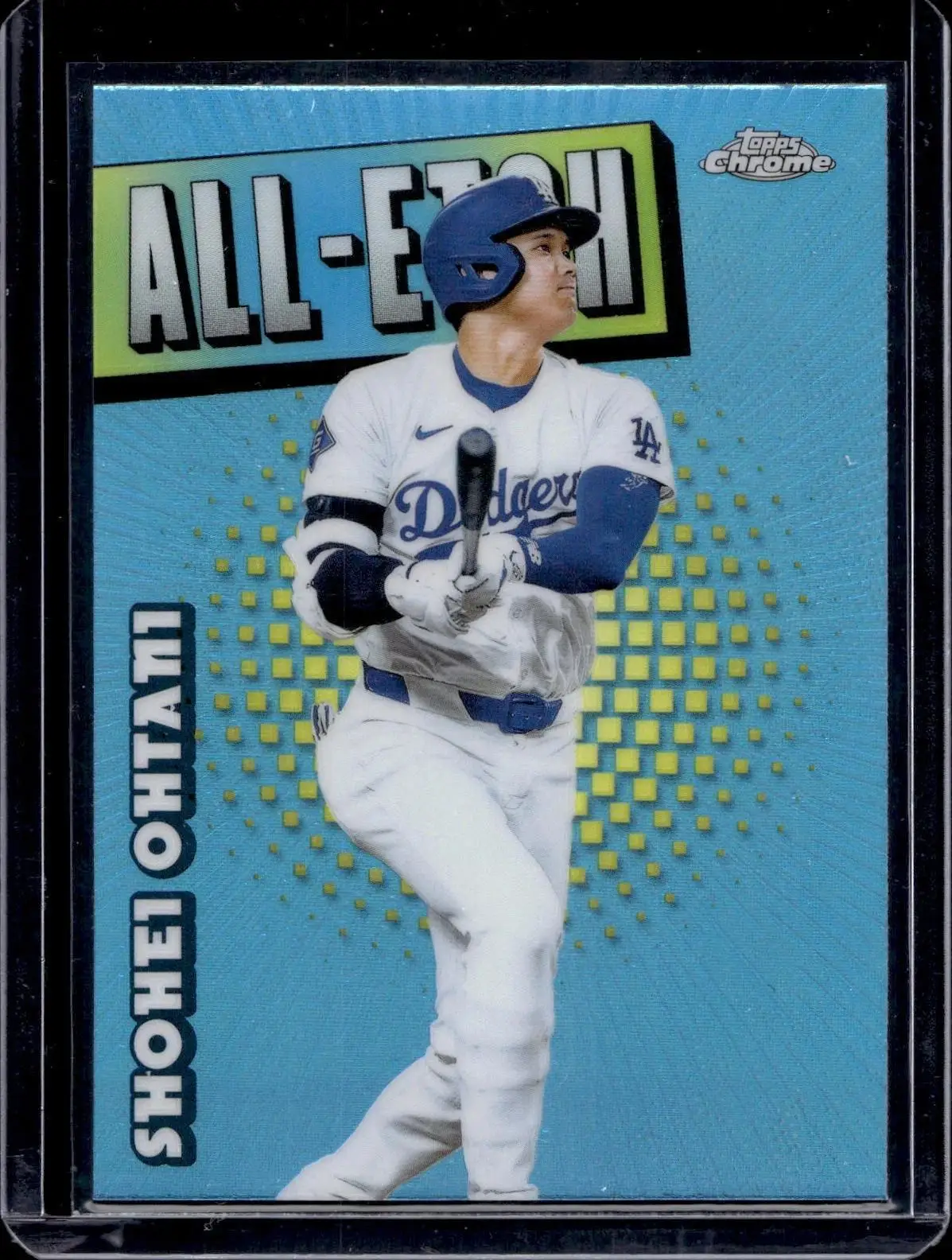 Shohei Ohtani 2025 Topps Chrome Chrome All-Etch Los Angeles Dodgers CAE-1