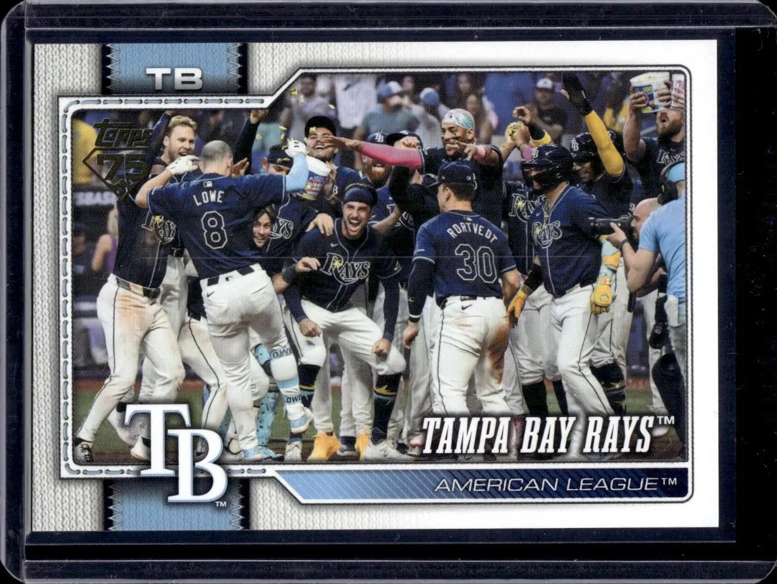 Tampa Bay Rays 2026 Topps Golden Mirror Variation Tampa Bay Rays 408