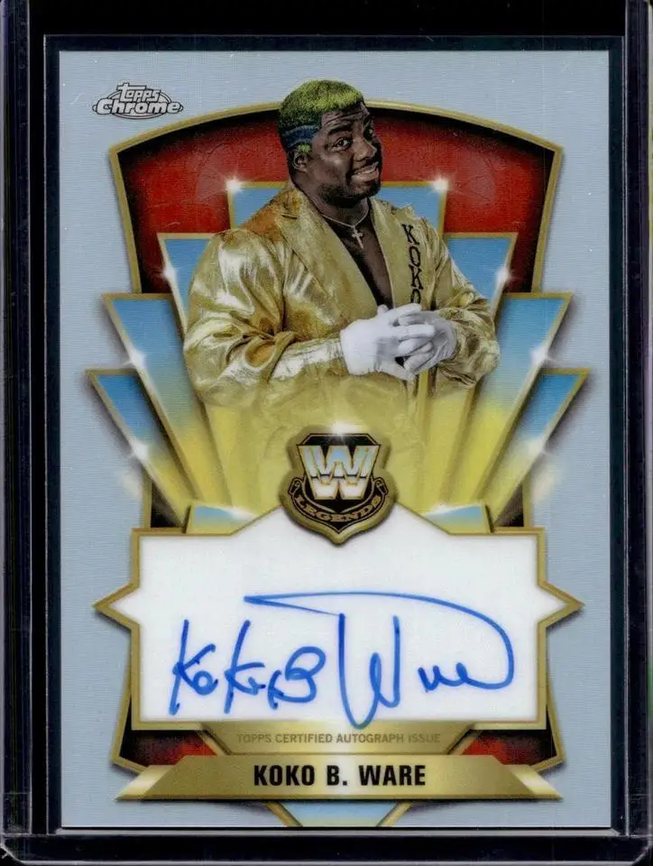 Koko B. Ware 2026 Topps Chrome WWE Legendary Chrome Auto LCA-KW