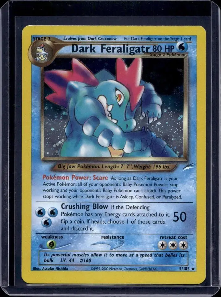 Dark Feraligatr ***Holo Pokemon Neo Destiny 5/105