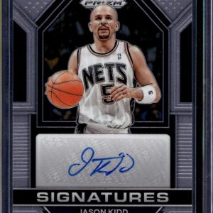 Jason Kidd 2022-23 Panini Prizm Signatures New Jersey Nets SIG-JKD