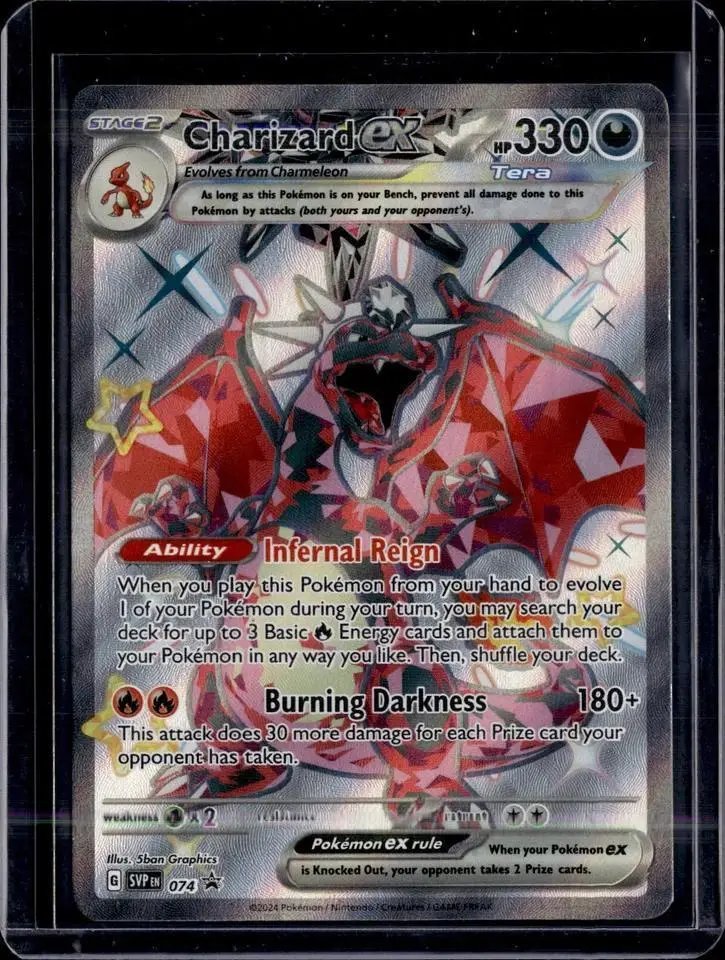 Charizard ex 1 Pokemon SV: Scarlet & Violet Promo Cards 074