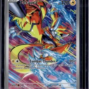 Zeraora Pokemon SV07: Stellar Crown 151/142