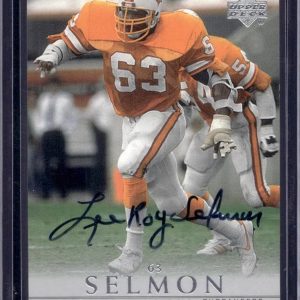 Lee Roy Selmon 2000 Upper Deck Legends Auto Tampa Bay Buccaneers 81