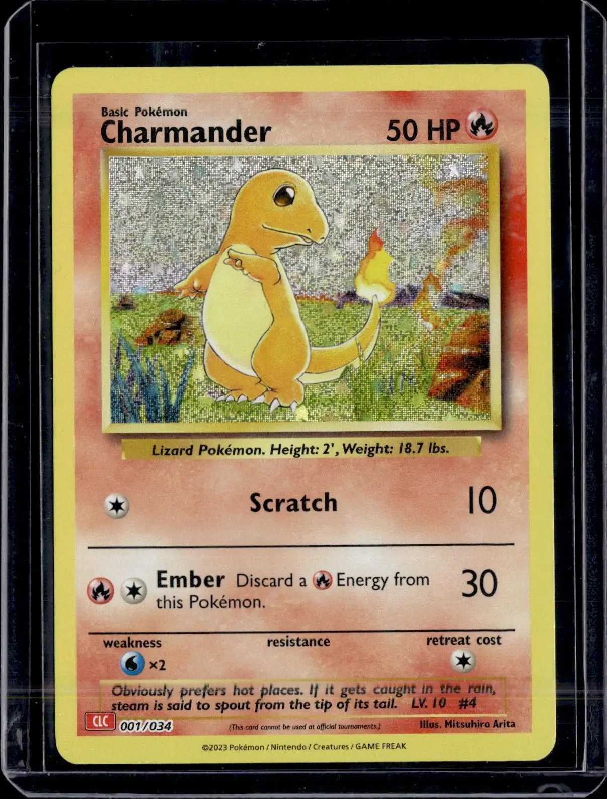 Charmander Pokemon Trading Card Game Classic 001/034  2