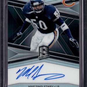 Mike Singletary 2018 Panini Spectra Signatures /25 Chicago Bears S-MS