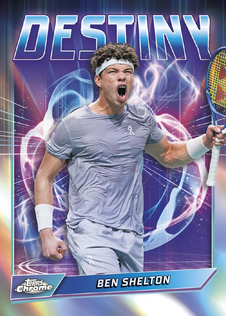 2026 Topps Chrome Tennis Delight Box - Image 9