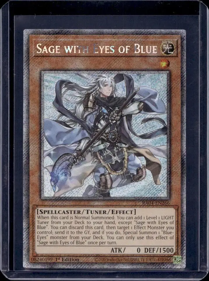 Sage with Eyes of Blue Yu-Gi-Oh! Battles Legend Quarter Century Rare BLLR-EN055