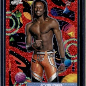 Je'Von Evans 2026 Topps Chrome Cosmic WWE Lunar Eclipse /10 83