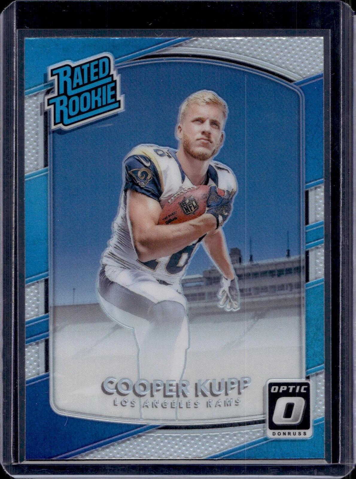 Cooper Kupp 2017 Donruss Optic Holo RC Los Angeles Rams 179