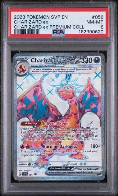 Charizard ex Pokemon Premium Collection Promo 056 PSA 8