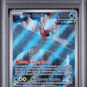 Iron Bundle Pokemon Paradox Rift Iron Valiant ETB Promo 066 PSA 9