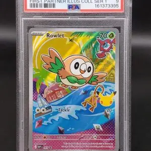 Rowlet Pokemon First Partner Illustration Collection Series 1 Promo 043 PSA 9