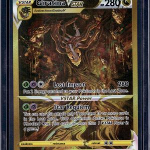 Giratina VSTAR (Secret) Pokemon SWSH: Crown Zenith: Galarian Gallery GG69/GG70