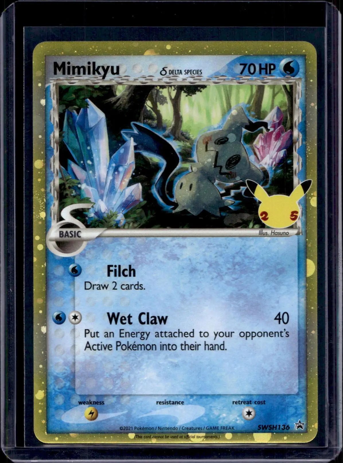 Mimikyu (Delta Species) Pokemon SWSH: Sword & Shield Promo Cards SWSH136