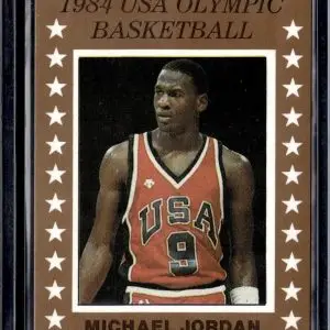 Michael Jordan 1984 USA Olympic Basketball Card Team USA