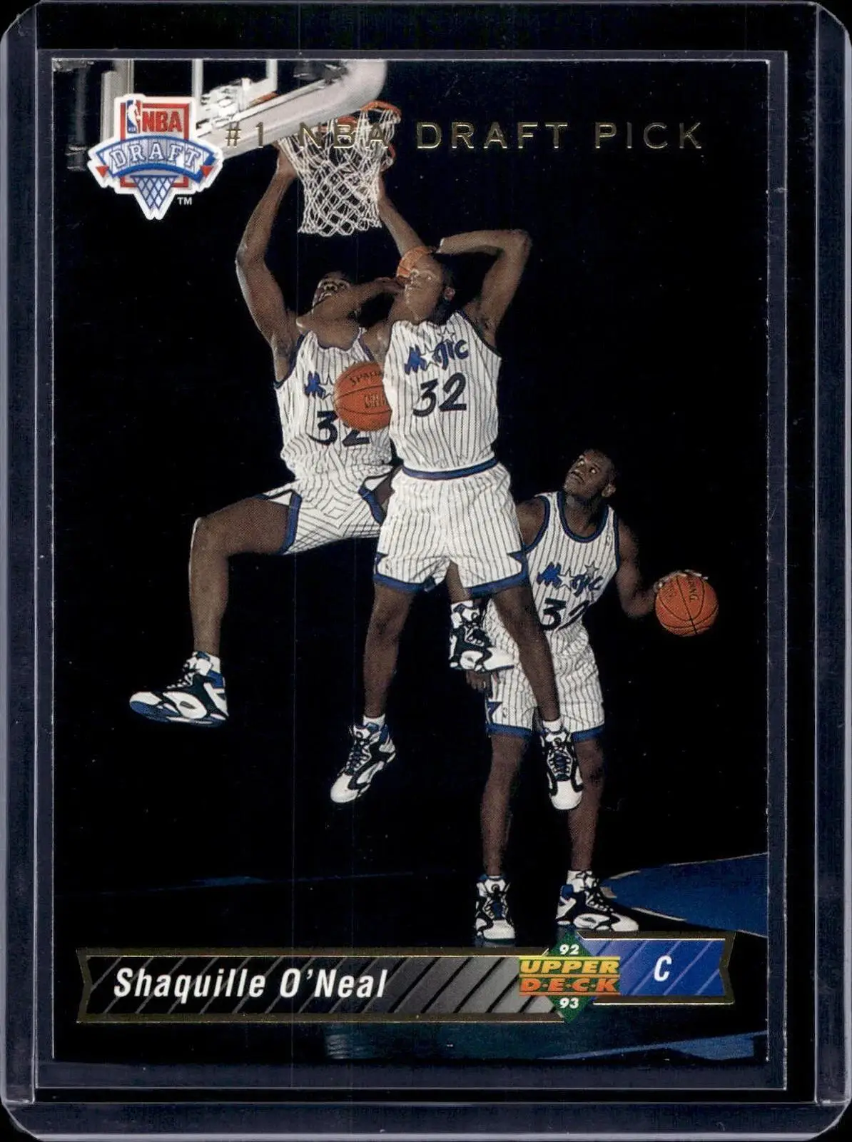 Shaquille O'Neal 1992-93 Upper Deck RC Orlando Magic 1