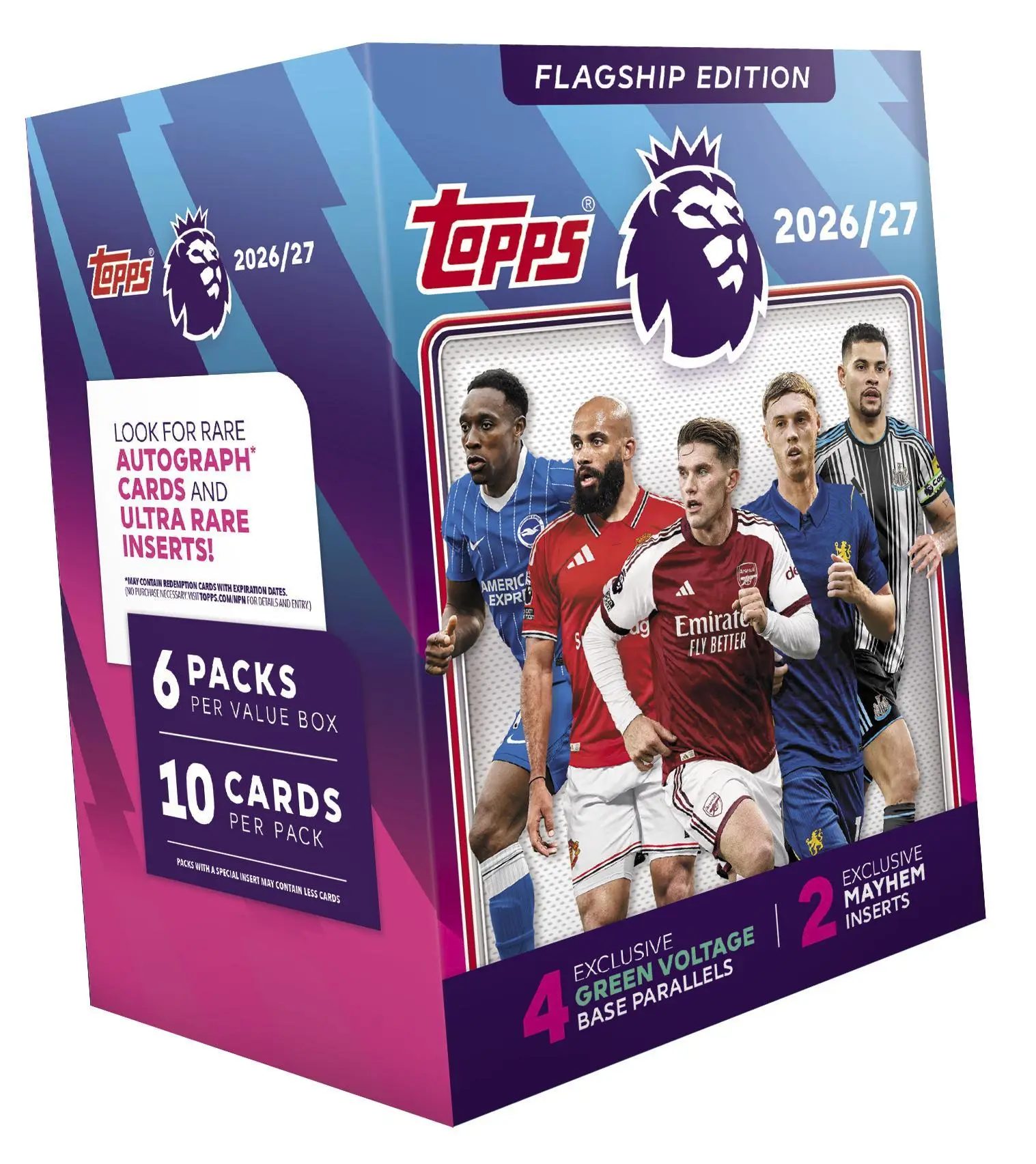 2026-27 Topps Premier League EPL Soccer Blaster Box