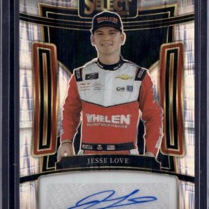 Jesse Love 2024 Panini Select Signatures Flash Richard Childress Racing S-JLV