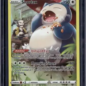 Snorlax Pokemon SWSH11: Lost Origin Trainer Gallery TG10/TG30